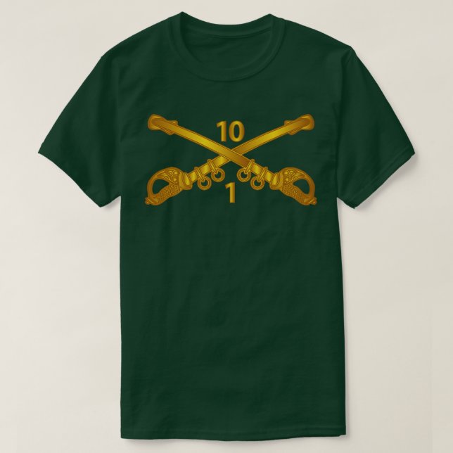 1st Squadron 10th Cavalry Branch wo Txt T-Shirt (Design Front)