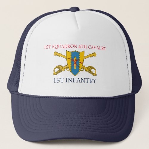 1ST SQUADRON 4TH CAVALRY 1ST INFANTRY HAT