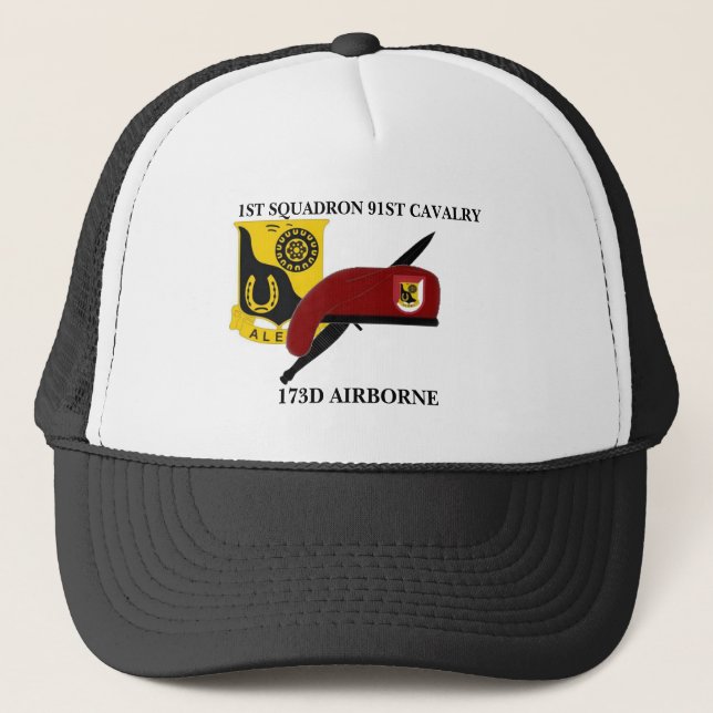 1ST SQUADRON 91ST CAVALRY 173D AIRBORNE HAT (Front)