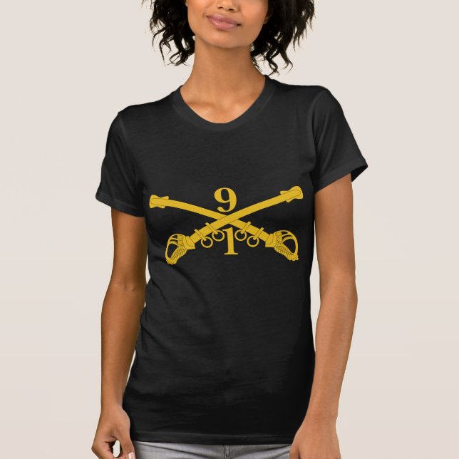1st Squadron 9th Cavalry Regiment T-Shirt (Front)