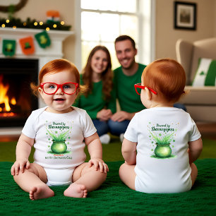 1st St. Patrick's Day, Powered by Shenanigans Baby Bodysuit