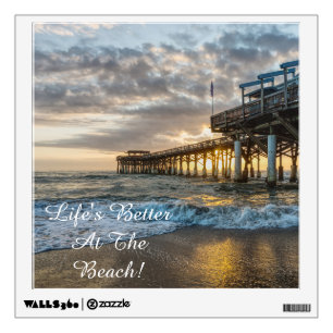 1st Sunrise 2017 Cocoa Beach Wall Decal