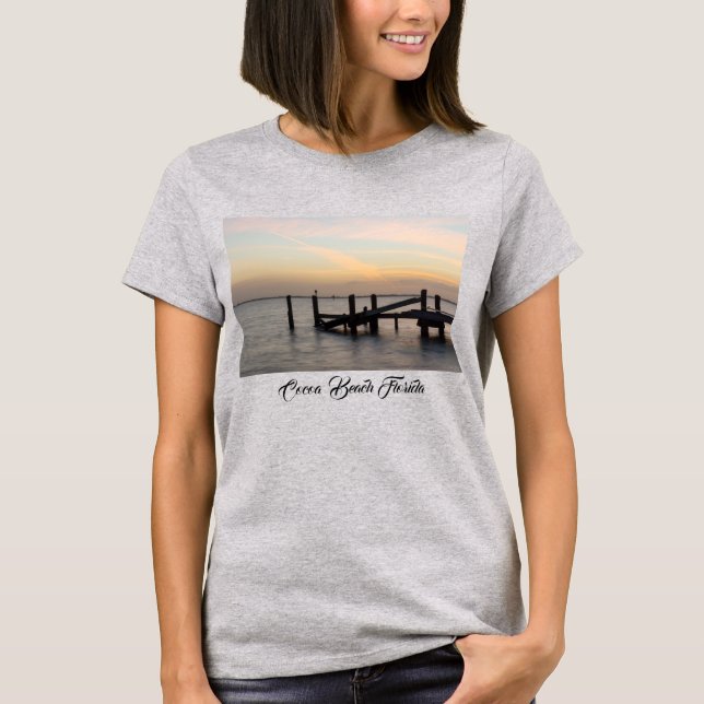 1st Sunset 2017 Cocoa Beach T-Shirt (Front)