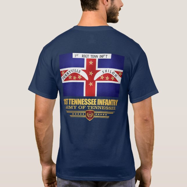 1st Tennessee Infantry T-Shirt (Back)