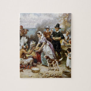 1st thanksgiving jigsaw puzzle