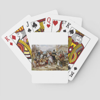1st thanksgiving poker cards