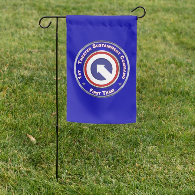 1st Theater Sustainment Command Garden Flag (In SItu)