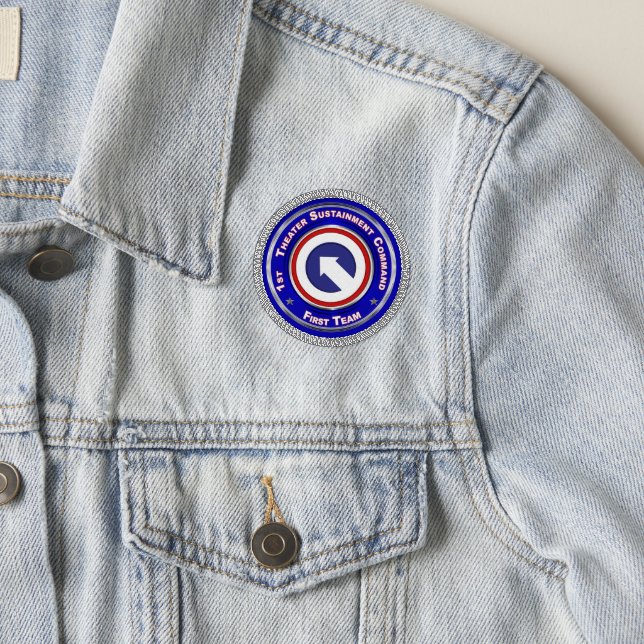 1st Theater Sustainment Command Patch (On Jacket)