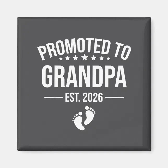 1st Time Grandpa Est 2026 New First Grandpa 2026 Magnet Zazzle 1st Time Grandpa Est 2026 New First Grandpa 2026 Magnet X7j3u 8byvr 644.webp