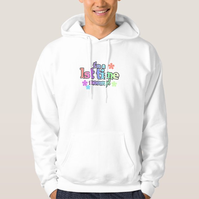 1st Time Mommy-Rainbow T-shirts and Gifts (Front)