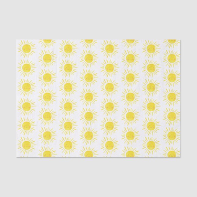 1st Trip Around The Sun Birthday Party Gift Tissue Paper (Front)