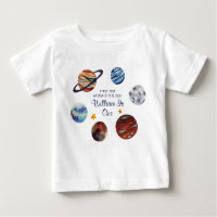 1st Trip Outer Space Personalized Birthday 