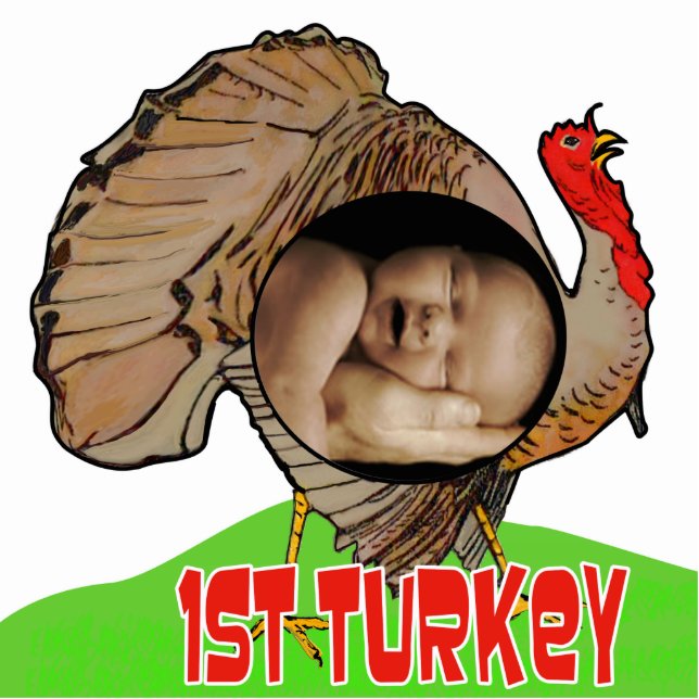 1st Turkey Photo Pin Statuette (Front)