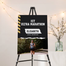 1st Ultra Marathon Post Running Runner Party