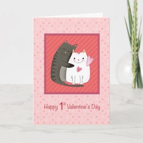1st Valentine for Newlyweds Card