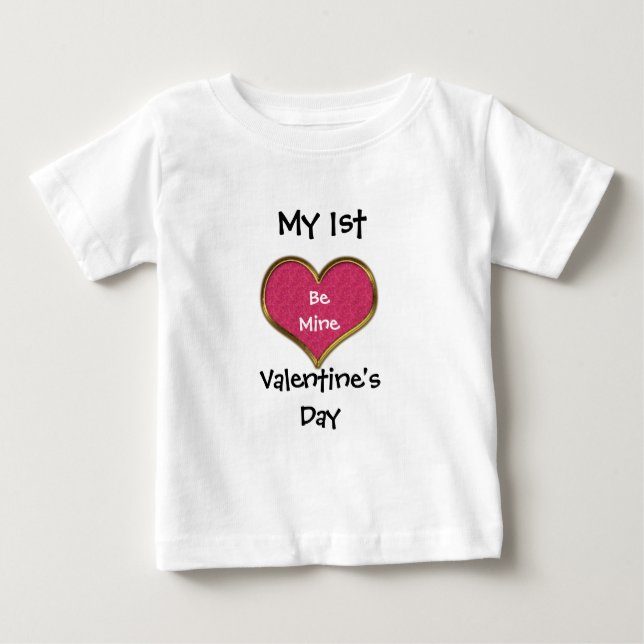 1st Valentine's Day T-Shirt (Front)