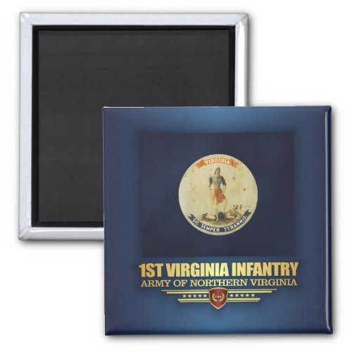 1st Virginia Infantry f10 Magnet