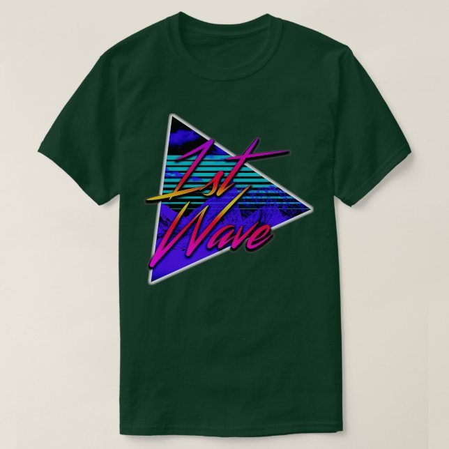 1st Waves New Wave 2 T-Shirt (Design Front)