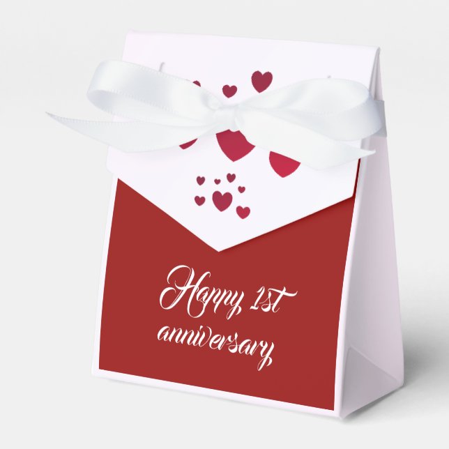 1st wedding anniversary box by dalDesignNZ (Front Side)