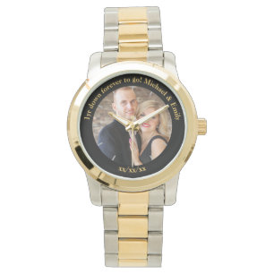 1st Wedding Anniversary unique unusual custom Watch