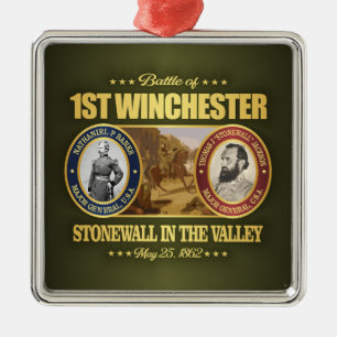 1st Winchester (FH2) Metal Ornament