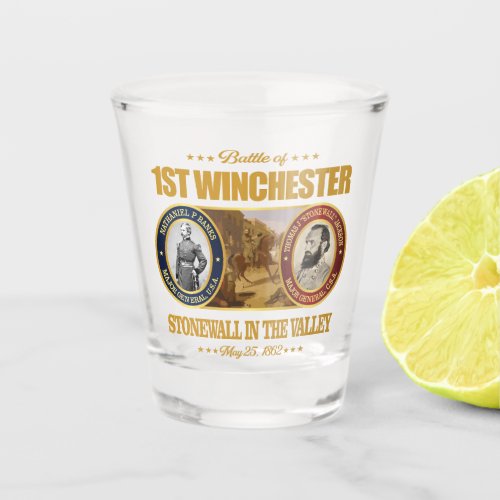 1st Winchester FH2 Shot Glass