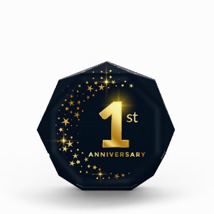 1st Year Anniversary Photo Block
