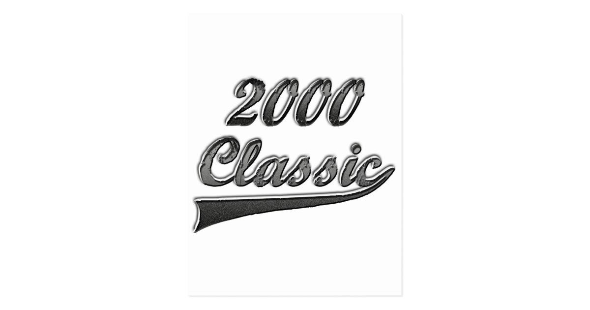 2000 Classic Postcard | Zazzle