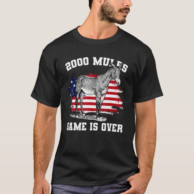 2000 Mules Game Is Over T-Shirt (Front)