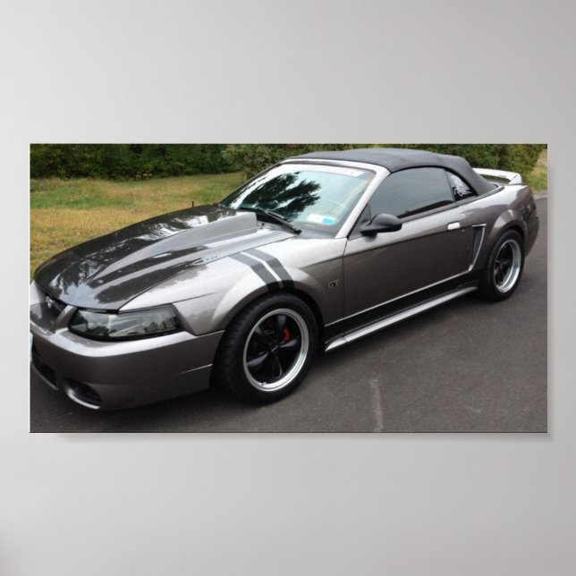 2000 mustang gt convertible poster (Front)