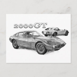 2000GT POSTCARD