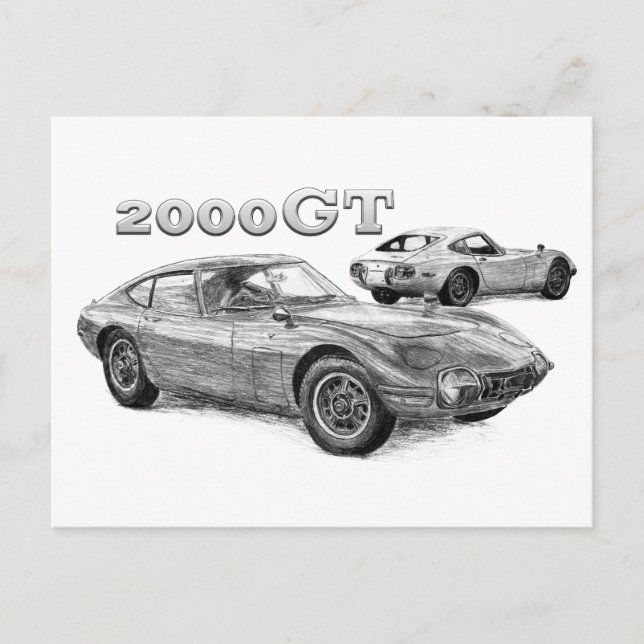 2000GT POSTCARD (Front)