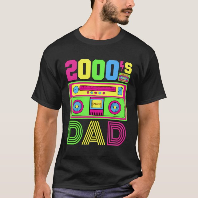 2000'S Dad Outfit 2000S Hip Hop Costume Early 2000 T-Shirt (Front)