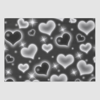 2000's heart tissue paper