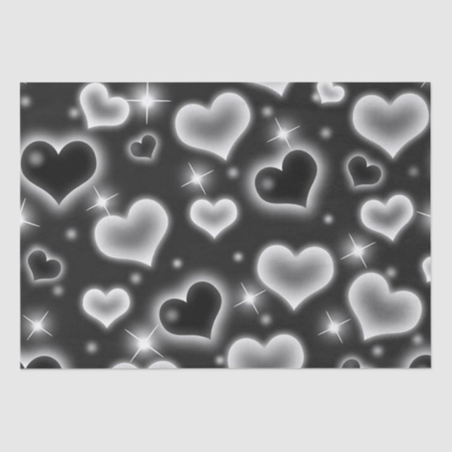 2000's heart tissue paper  (Front)