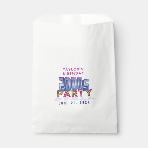 2000s Party Theme Favor Bags