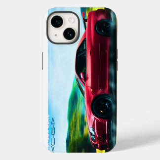 2000's sports car on iphone14 case mate cover