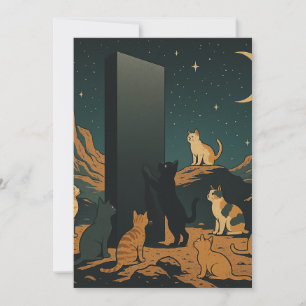 2001: A Space Meowdessy Invitation