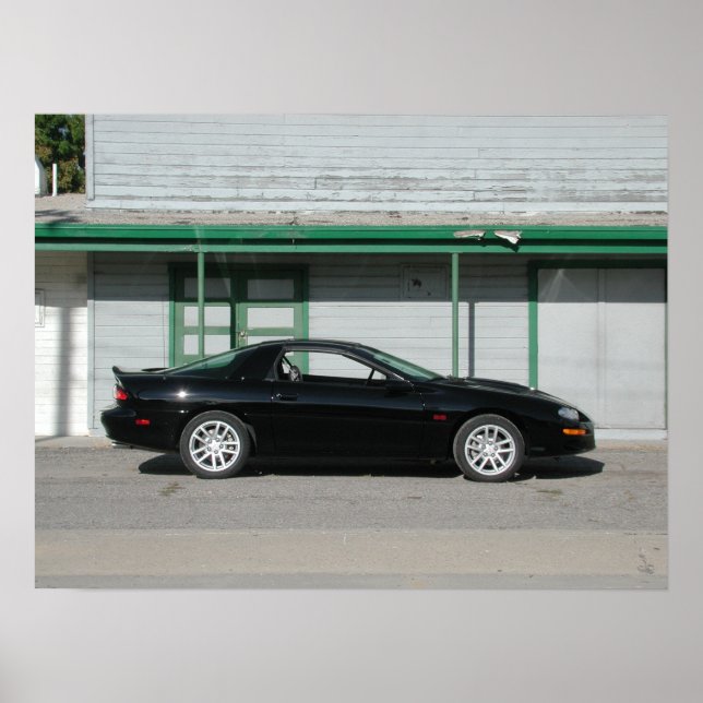 2001 Chevrolet Camaro Z28 SS Poster (Front)