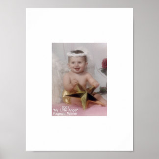 2001 My Little Angel Pageant Winner Poster