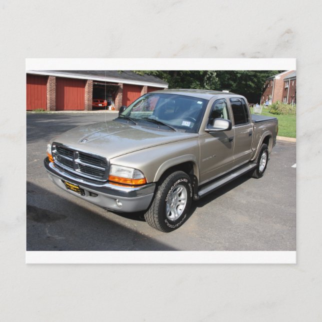 2002 Dodge Dakota SLT 4 x 4 Postcard (Front)
