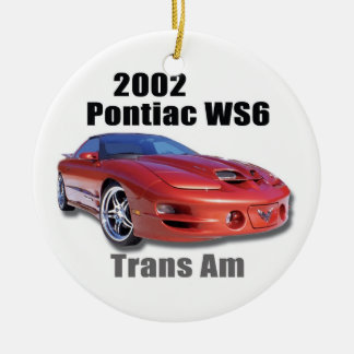 2002 TRANS AM CERAMIC ORNAMENT