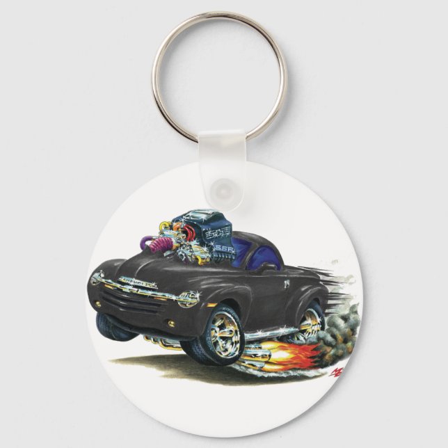 2003-06 SSR Black Truck Keychain (Front)