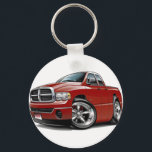 2003-08 Ram Quad Maroon Truck Keychain<br><div class="desc">Keychain Template</div>
