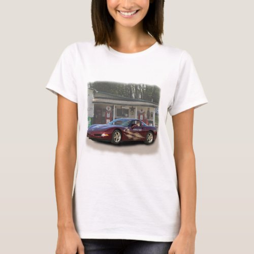 2003 50th Anniversary Chevy Corvette Pace Car T_Shirt