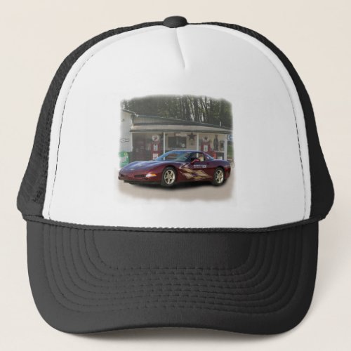 2003 50th Anniversary Chevy Corvette Pace Car Trucker Hat