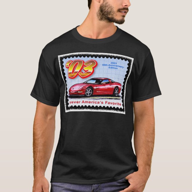 2003 50th Anniversary Corvette T-Shirt (Front)