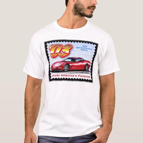 2003 50th Anniversary Corvette T_Shirt