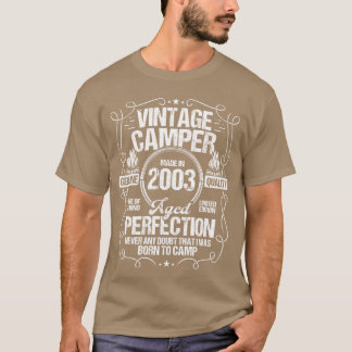 2003 Camper Mountains Scout Scouting Camping 2003  T-Shirt