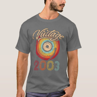 2003 Geburtstag Vinyl Vintage funny T-Shirt